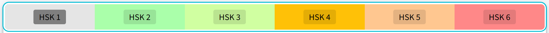 HSK level selector